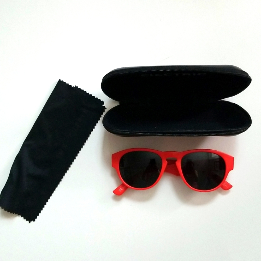 Trouble Andrew Mags Electric Sunglass Made in Italy W Case